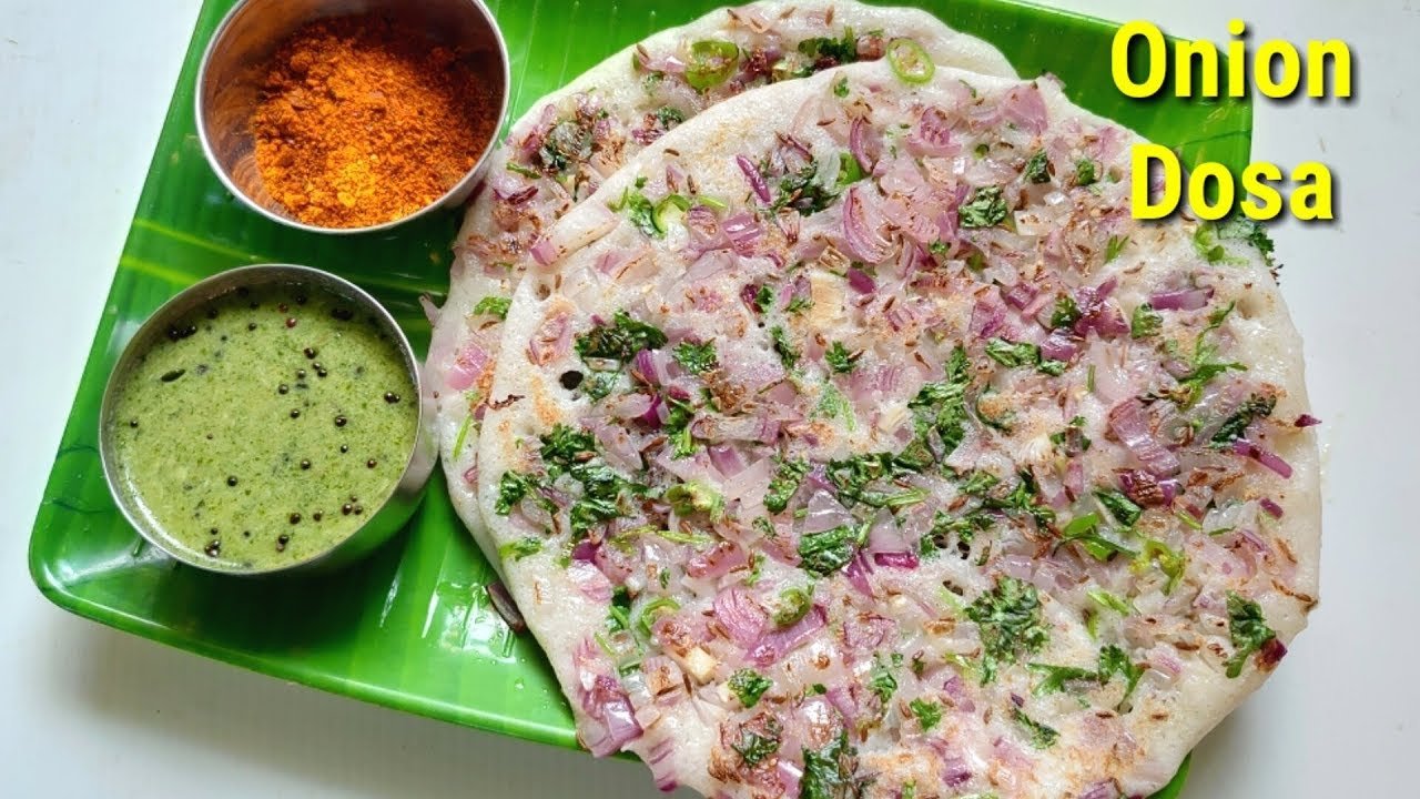 Onion Uthappam